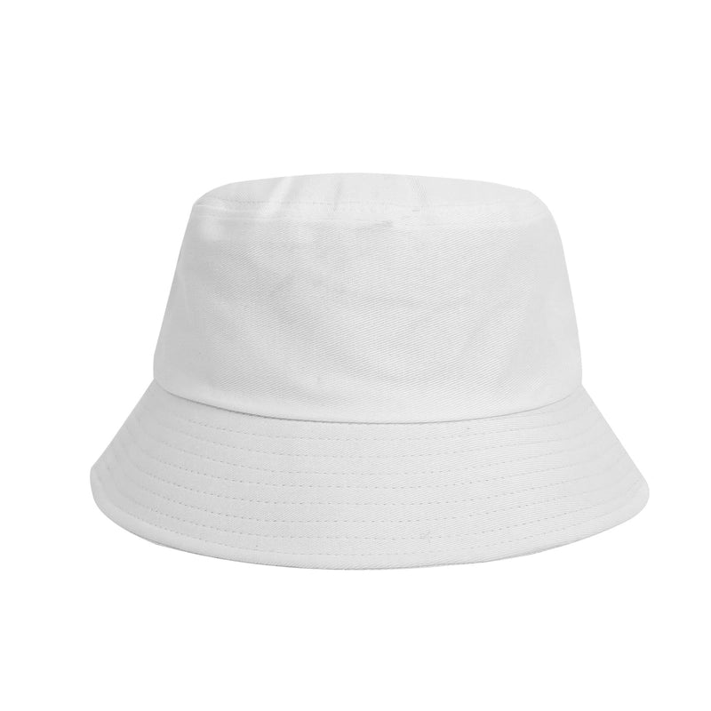Unisex Minimalist Classic Style Solid Color Curved Eaves Bucket Hat