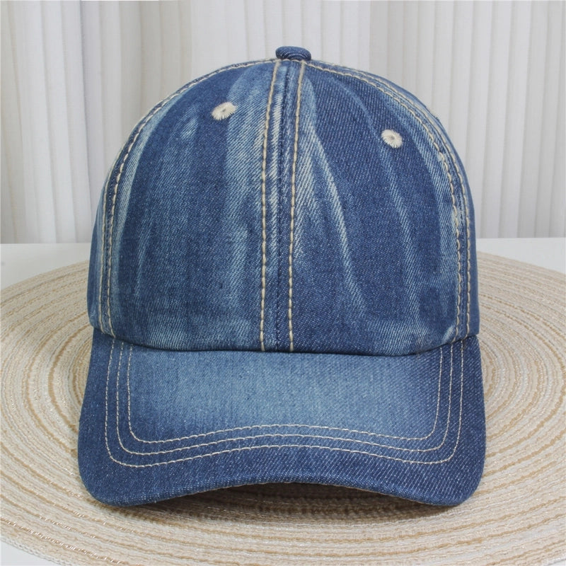Unisex Streetwear Letter Usa Flower Curved Eaves Baseball Cap