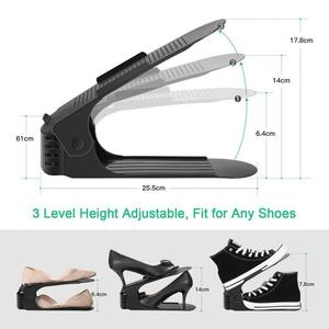 Double Shoe Rack To Make The Home More Tidy