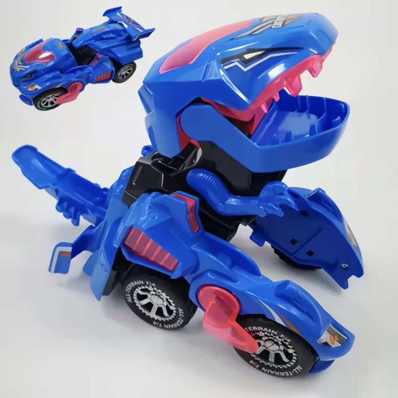 48% OFF 🔥Transforming Dinosaur LED Car✨