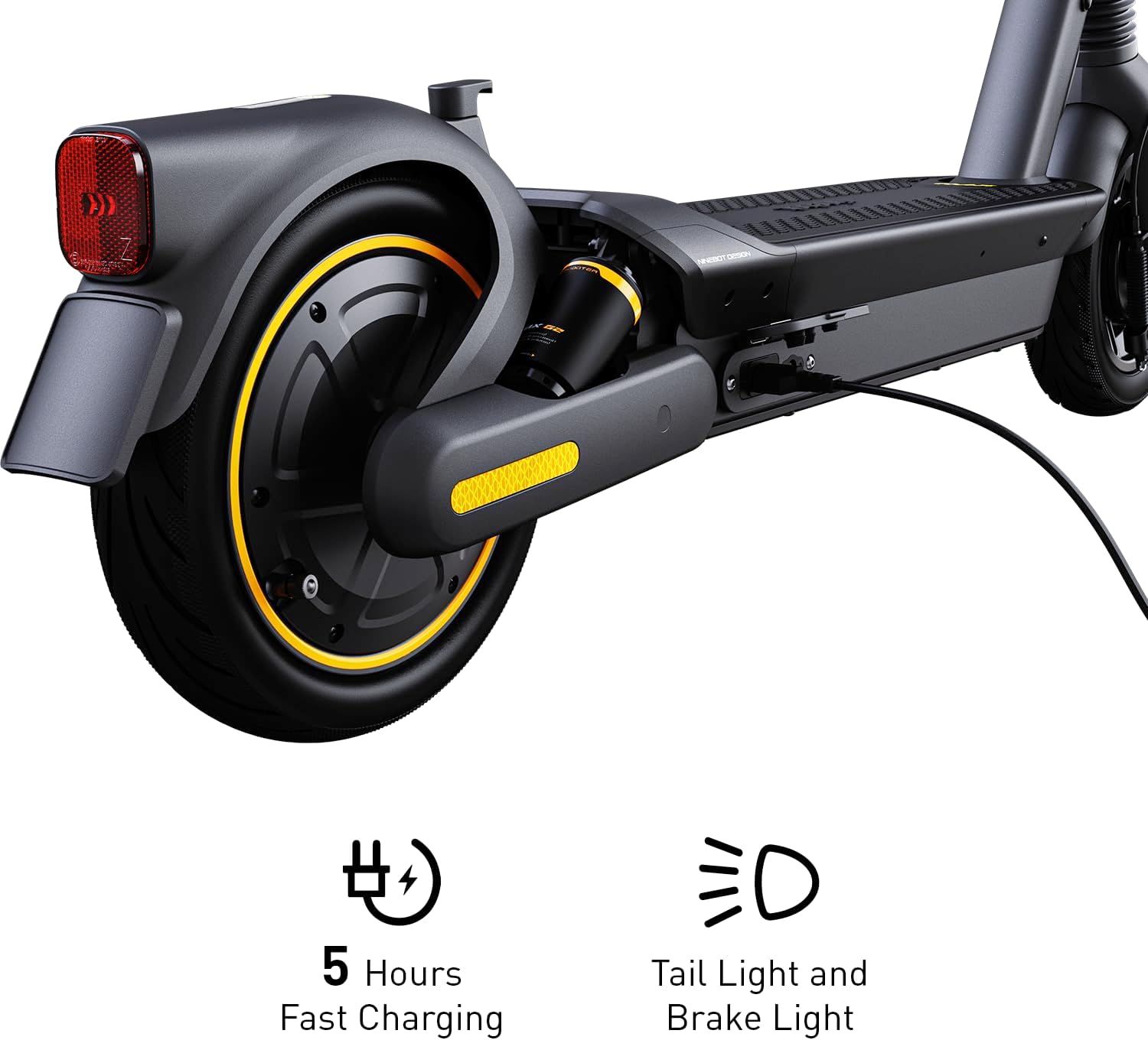 Segway Ninebot MAX Electric Pedal Scooter with Helmet,Scooter for Adults UL-2271 2272 Certified