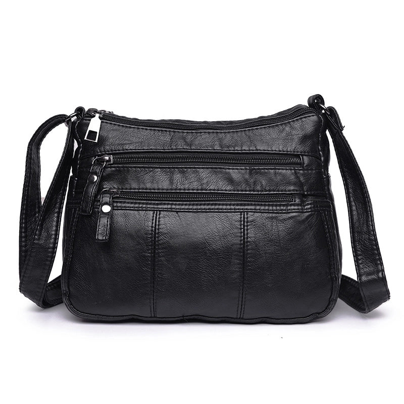 Women's Small All Seasons Pu Leather Streetwear Shoulder Bag