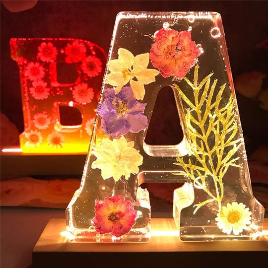 🔥This Week's Special Sale 49% OFF 🌸Floral Resin Night Light🎉Buy 2 Free Shipping