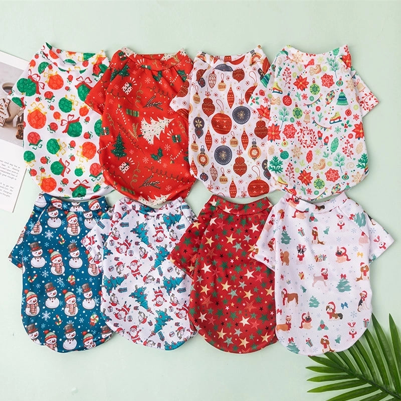 Casual Polyester Christmas Animal Snowman Pet Accessories 1 Piece