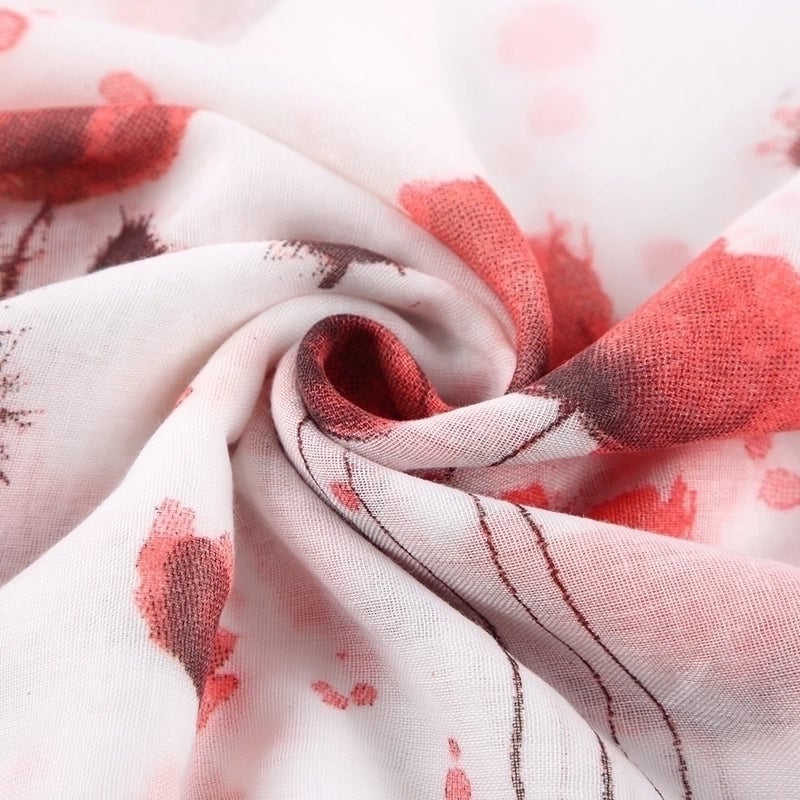 Women's Streetwear Flower Polyester Printing Scarf