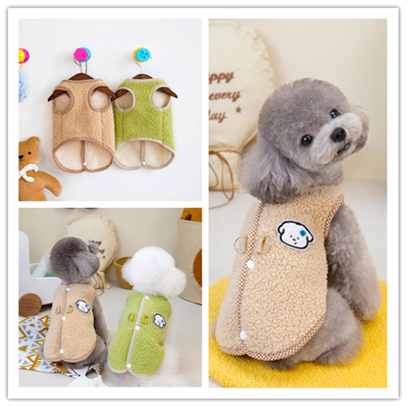 Cute Polyester Dog Pet Clothing