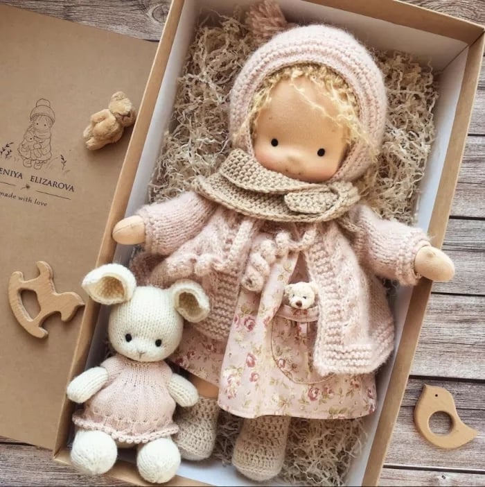 47%OFF-- 👧Handmade Waldorf Doll - Elena