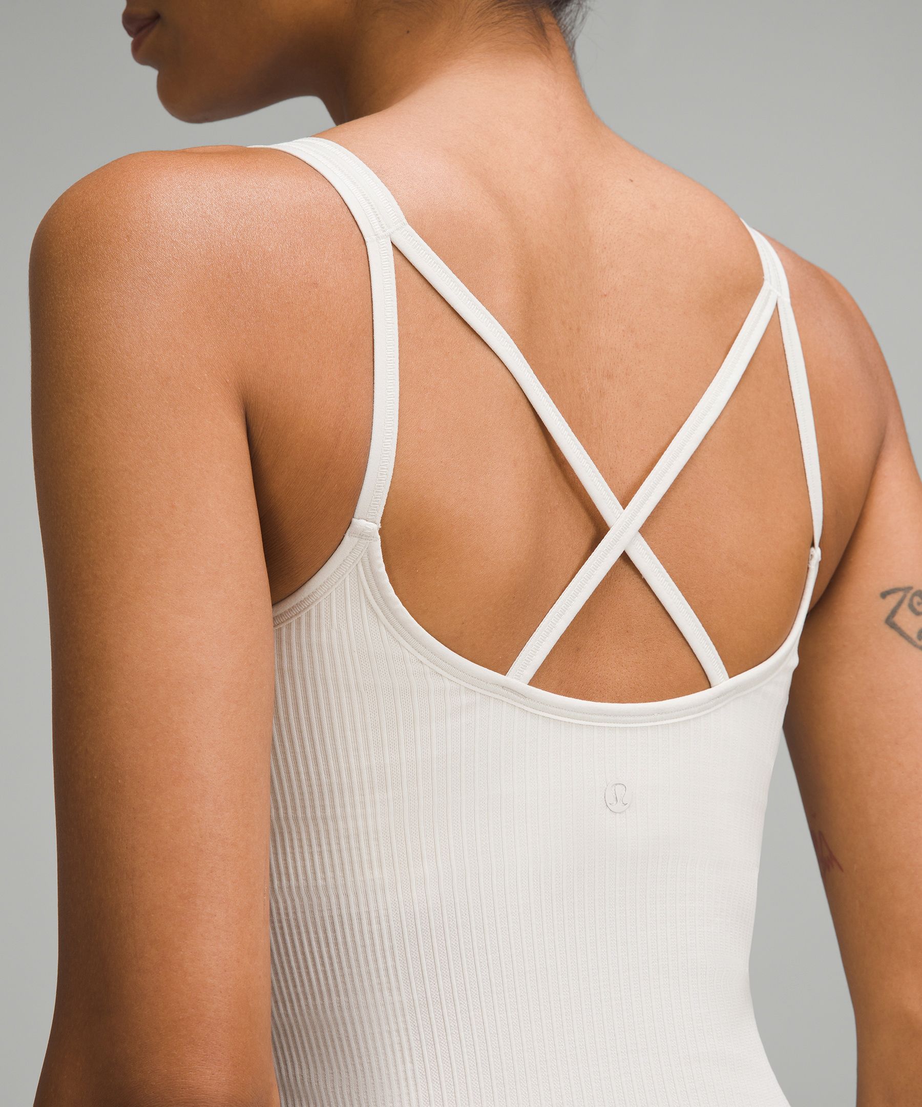 Ebb to Street Strappy Cropped Tank Top Light Support, B/C Cup