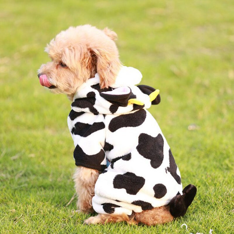 Cow Costume Hoodies For Dogs