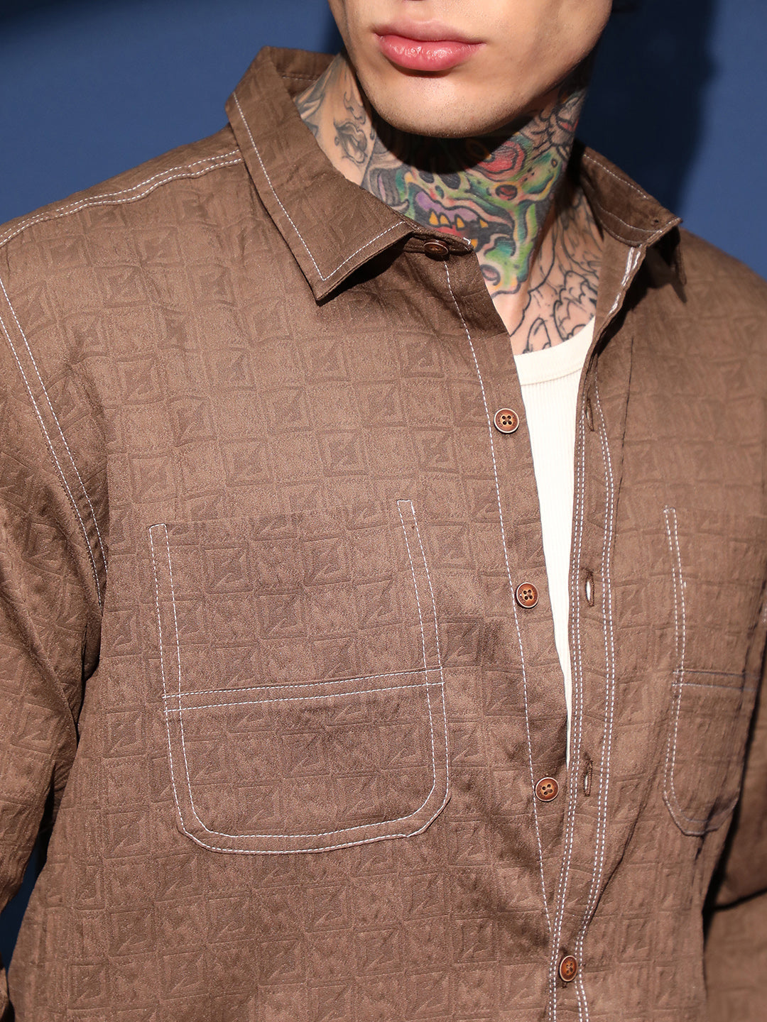 Obliqa-Utility Relaxed Shirt