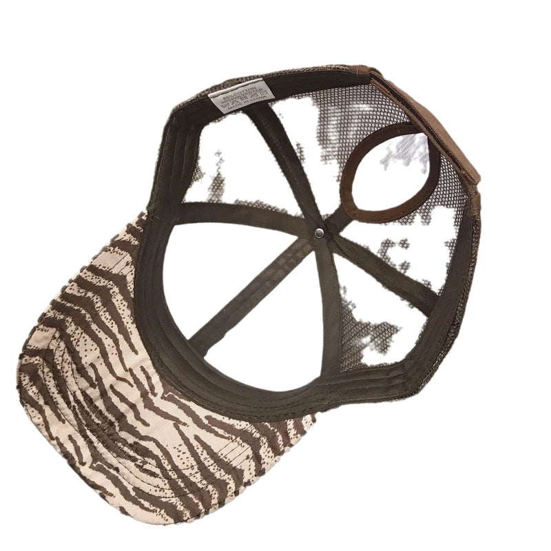 Unisex Elegant Basic Leopard Curved Eaves Baseball Cap