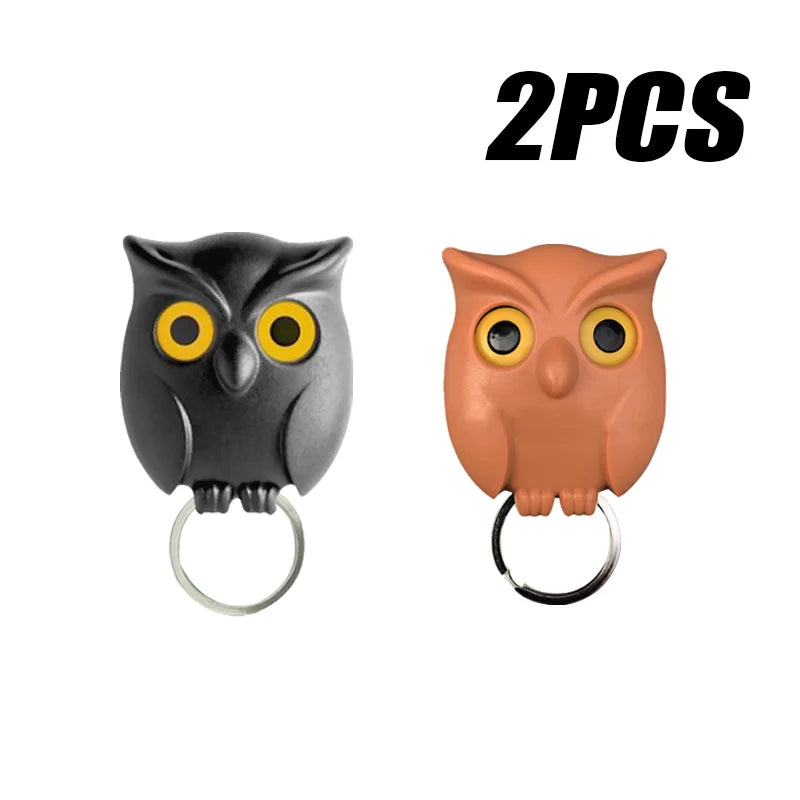 Magnetic Owl Keychain