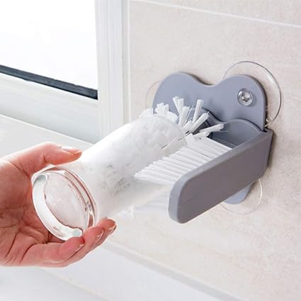 Glass Cleaning Brush . Water Bottle Cleaning Brush