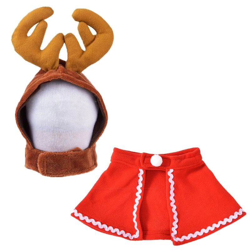 Cute Polyester Christmas Animal Santa Claus Pet Clothing