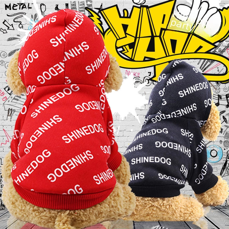 Clearance Autumn And Winter Fleece Sweater Pocket Two-legged Sports Style Pet Dog Cat Clothes Outdoor Manufacturers