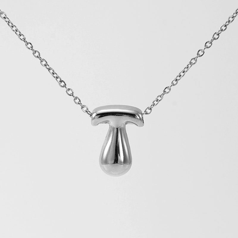 Basic Classic Style Letter 304 Stainless Steel 18K Gold Plated Plating Pendant Necklace