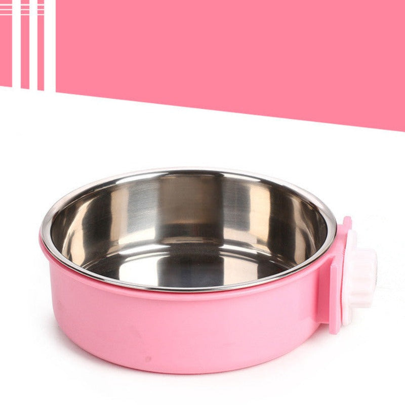 Candy Color Steel Bowl For Pets