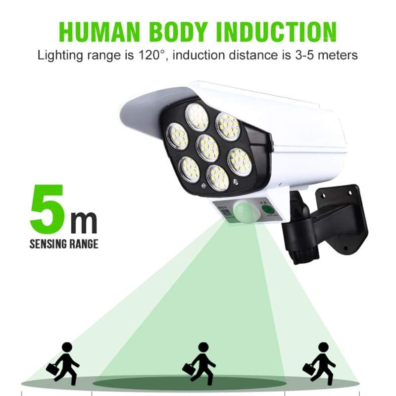 🎁2024 New Year Hot Sale🎁Outdoor Solar Light with Motion Sensor| 2400mah | 77 LED