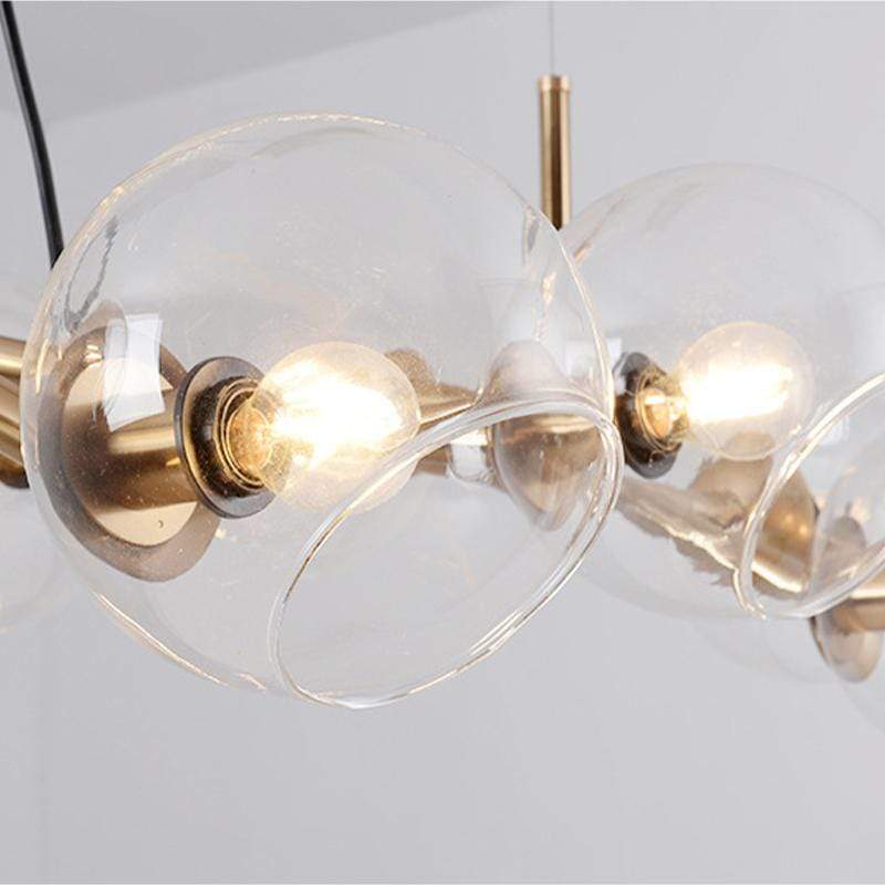 Eira 12 Staggered Glass | Chandelier