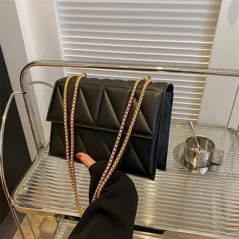 Women's All Seasons Pu Leather Classic Style Shoulder Bag