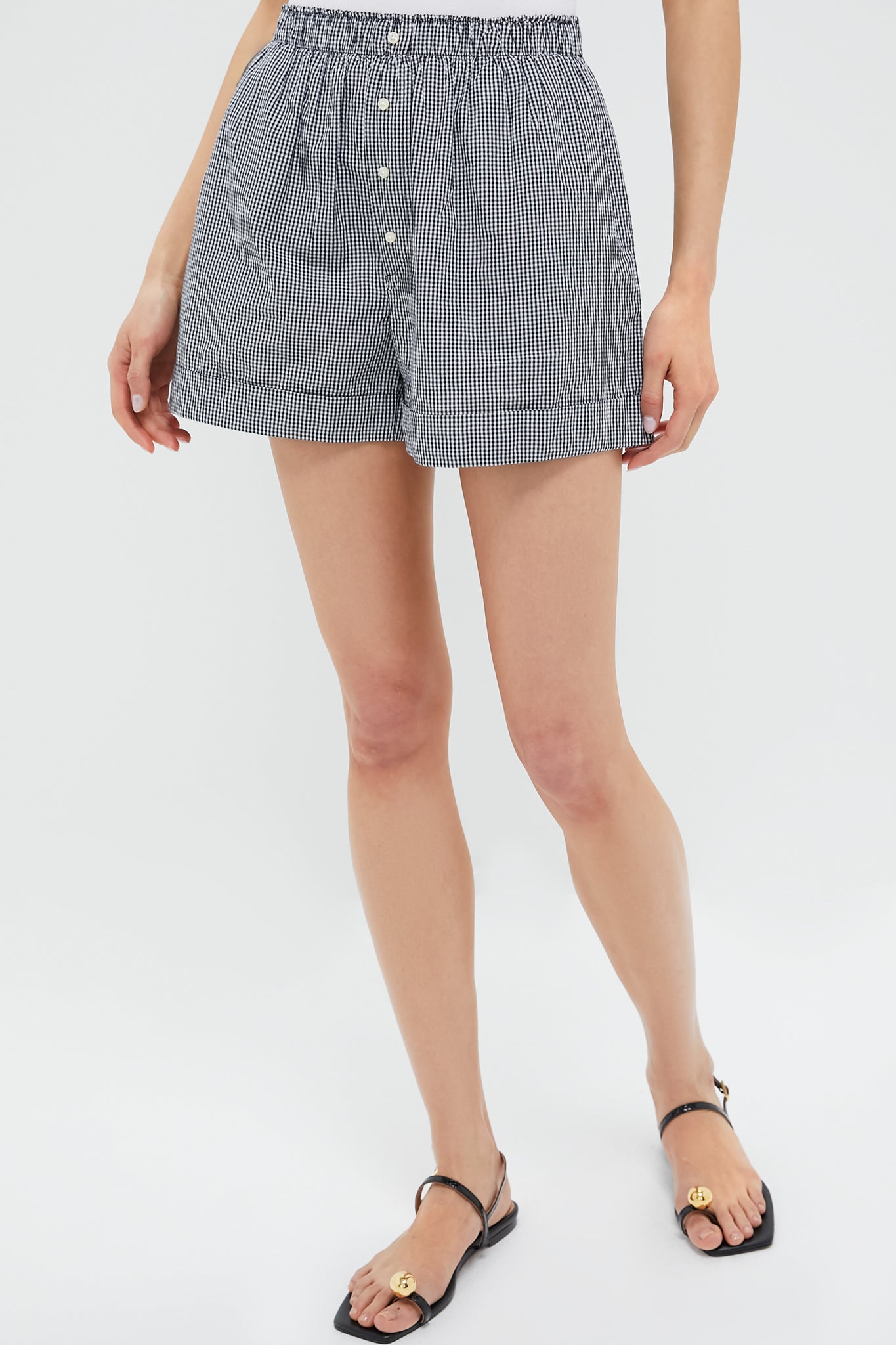 Black and White Gingham The Boxer Short