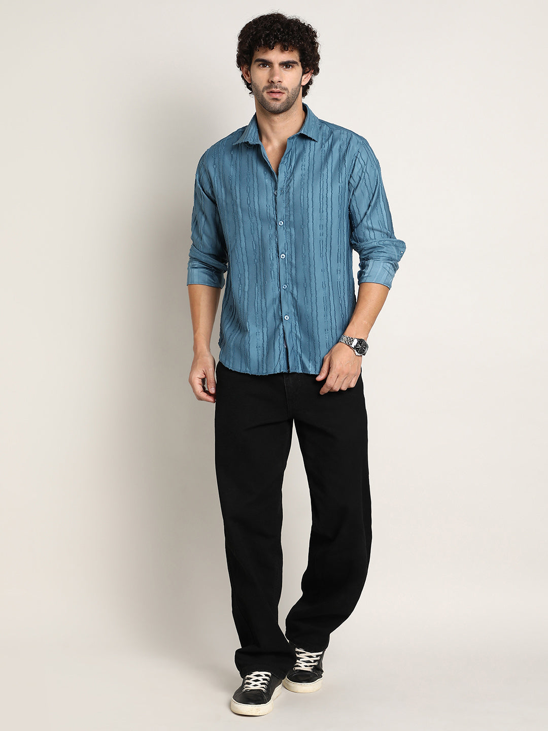 Ripple-Edge Shirt