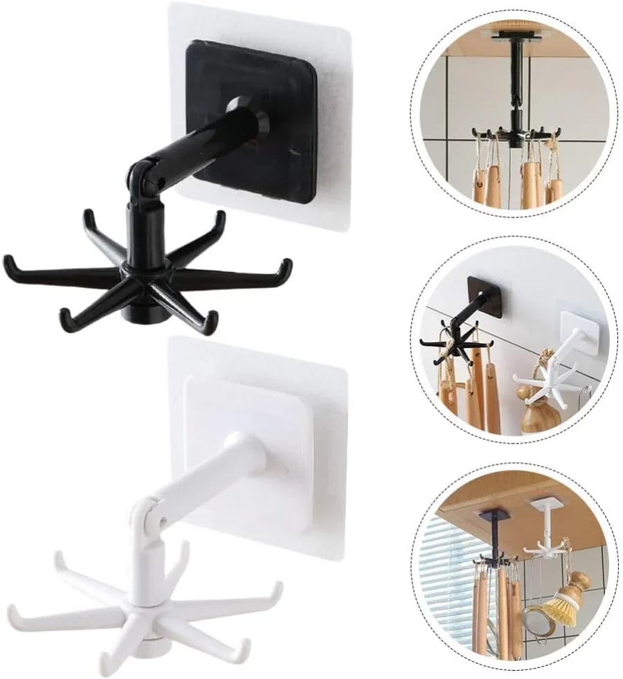 (🔥HOT SALE NOW - 48% OFF)- 360° Rotating Folding Hook——💕10PCS ($2.99/PCS)