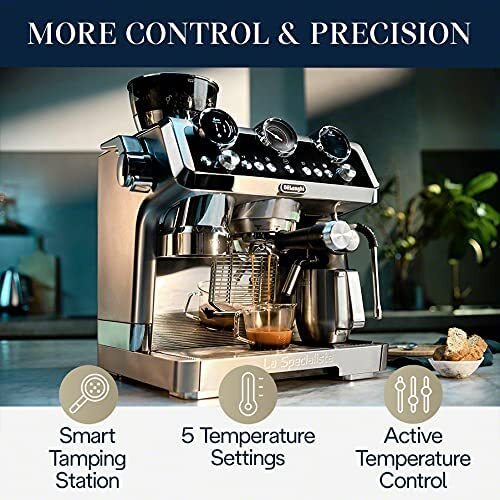 De'Longhi EC9665M La Specialista Maestro Espresso Machine. Stainless Steel