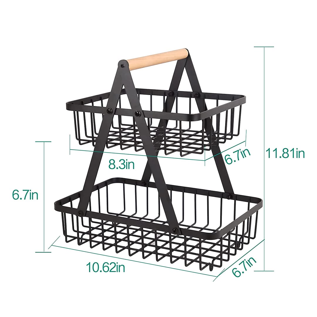 2 Tier Fruit Basket