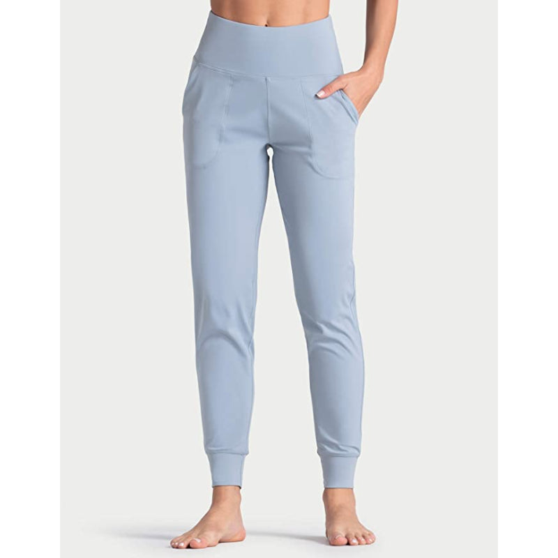 Joggers For Women High Waist Active Sweatpants Lightweight Tapered Lounge Yoga Athletic Pants With Pockets