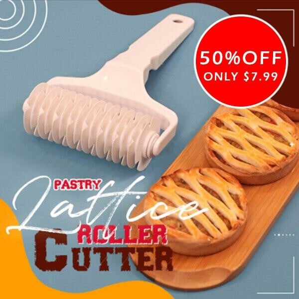 (🔥NOW 50% OFF🔥) Pastry Lattice Roller Cutter