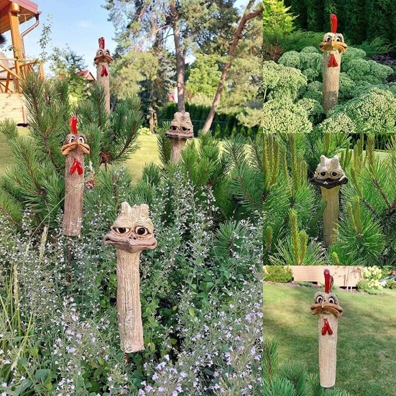 🔥LAST DAY -70% OFF🔥 - Funny Hidden Chickens Garden Decoration