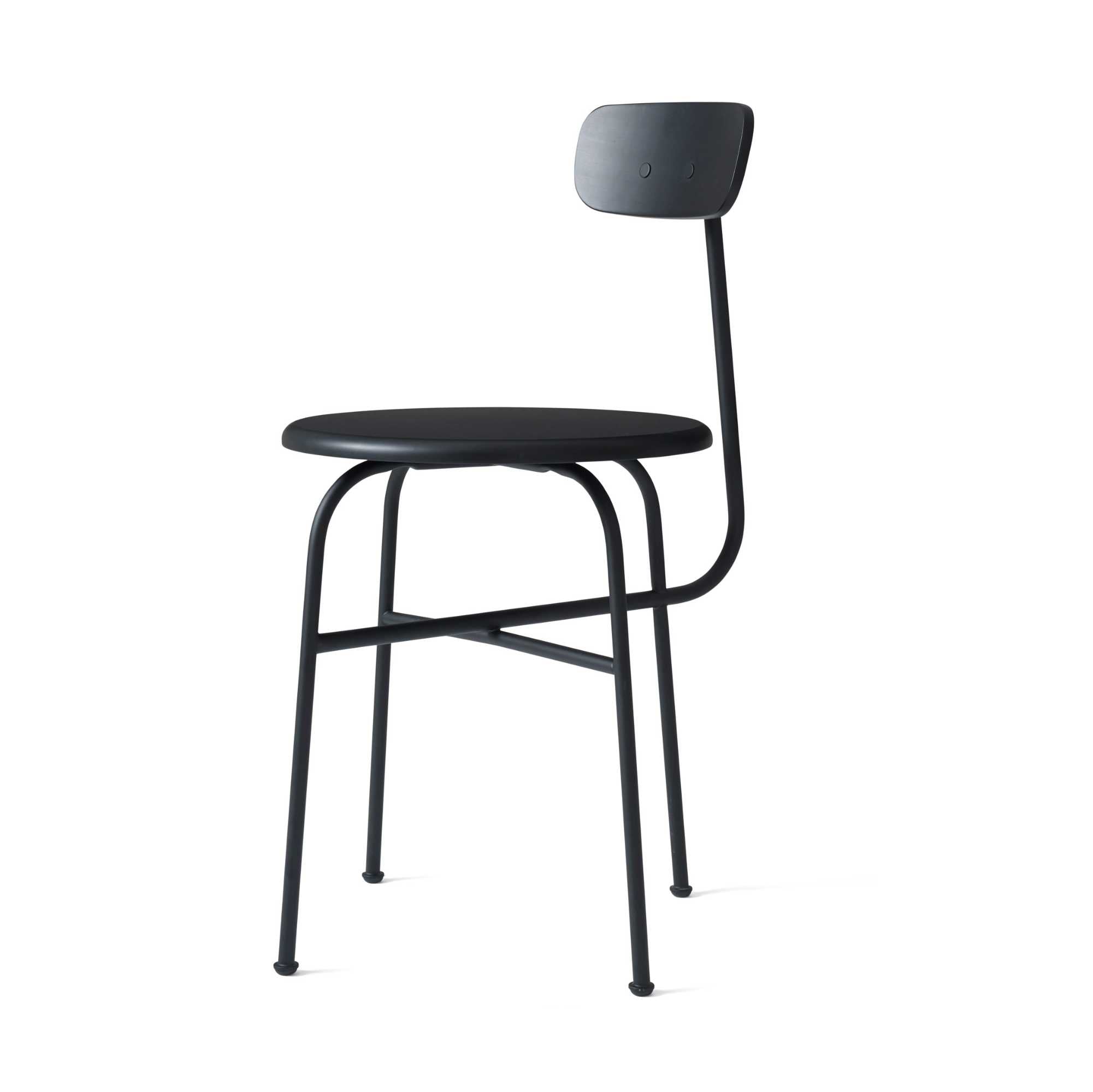 Audo Copenhagen Column table round with star base ?80 & Afteroom Dining Chair Combo