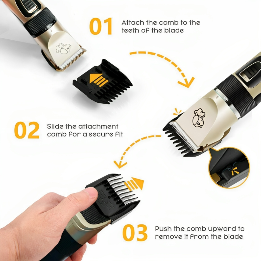 Cordless Pet Grooming Kit