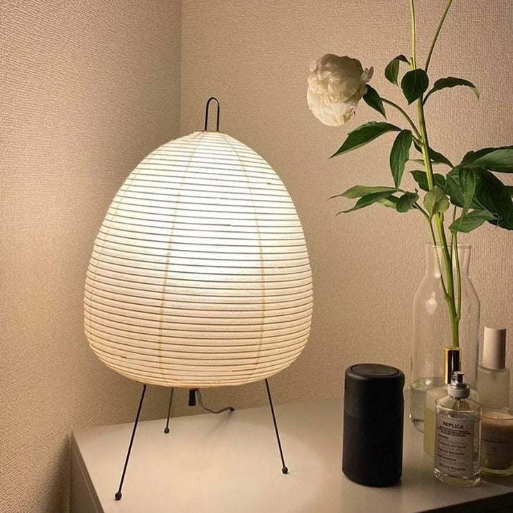 LED  Rice Paper Table Lamp