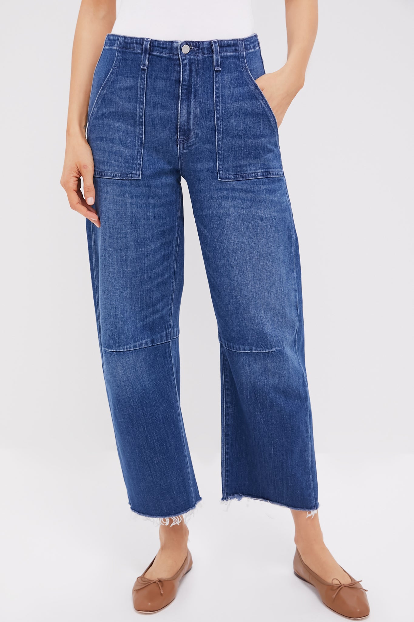 London Calling Utility Soft Barrel Jean