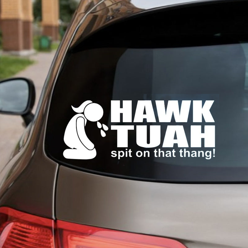 Hawk Tuah Spit On That Thang Sticker