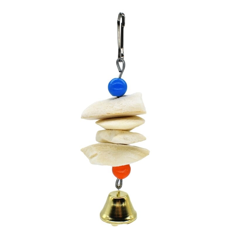 Parrot Cuttlefish Bone Toy