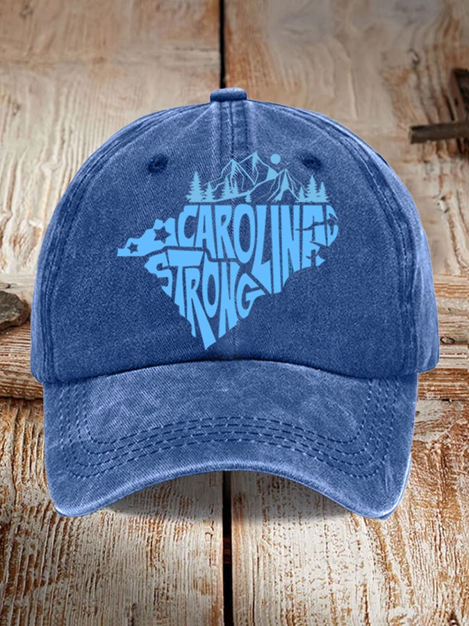 Men's and Women's Hurricane Helen Disaster Relief Washed and Distressed Hats