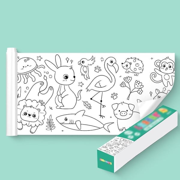 (🔥  Promotion 48% OFF) Children's Drawing Roll - BUY 3 GET 10%OFF & FREE SHIPPING NOW!