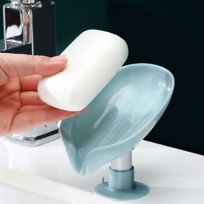 Bathroom Leaf Shaped Soap Box