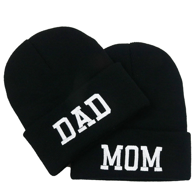Unisex Modern Style Streetwear Letter Embroidery Eaveless Wool Cap