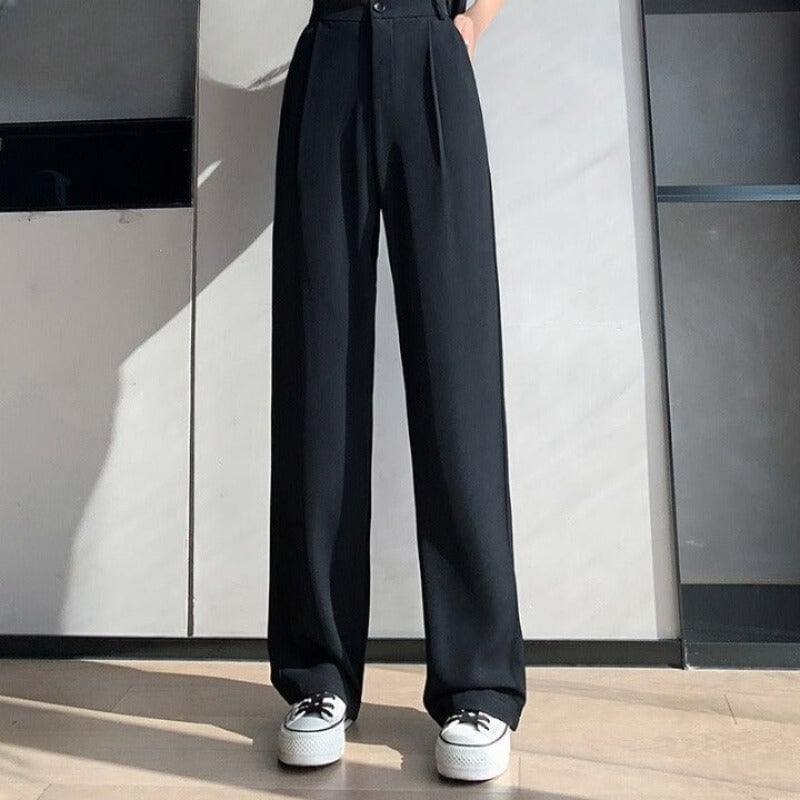Wide Leg Loose High Waist Pants