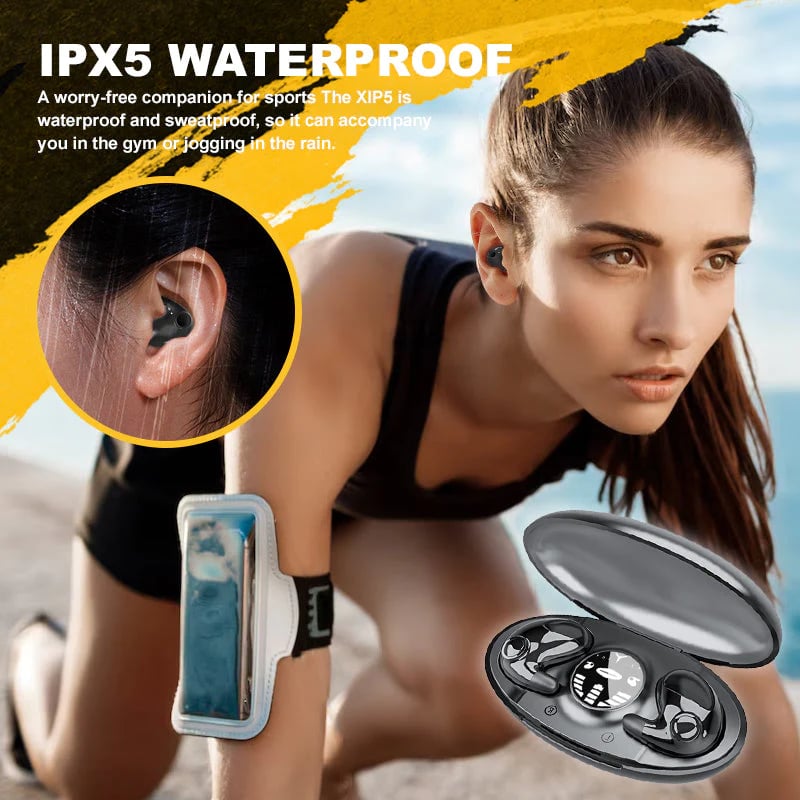 Comfortable Invisible Sleep Wireless Earphone Ipx5 Waterproof