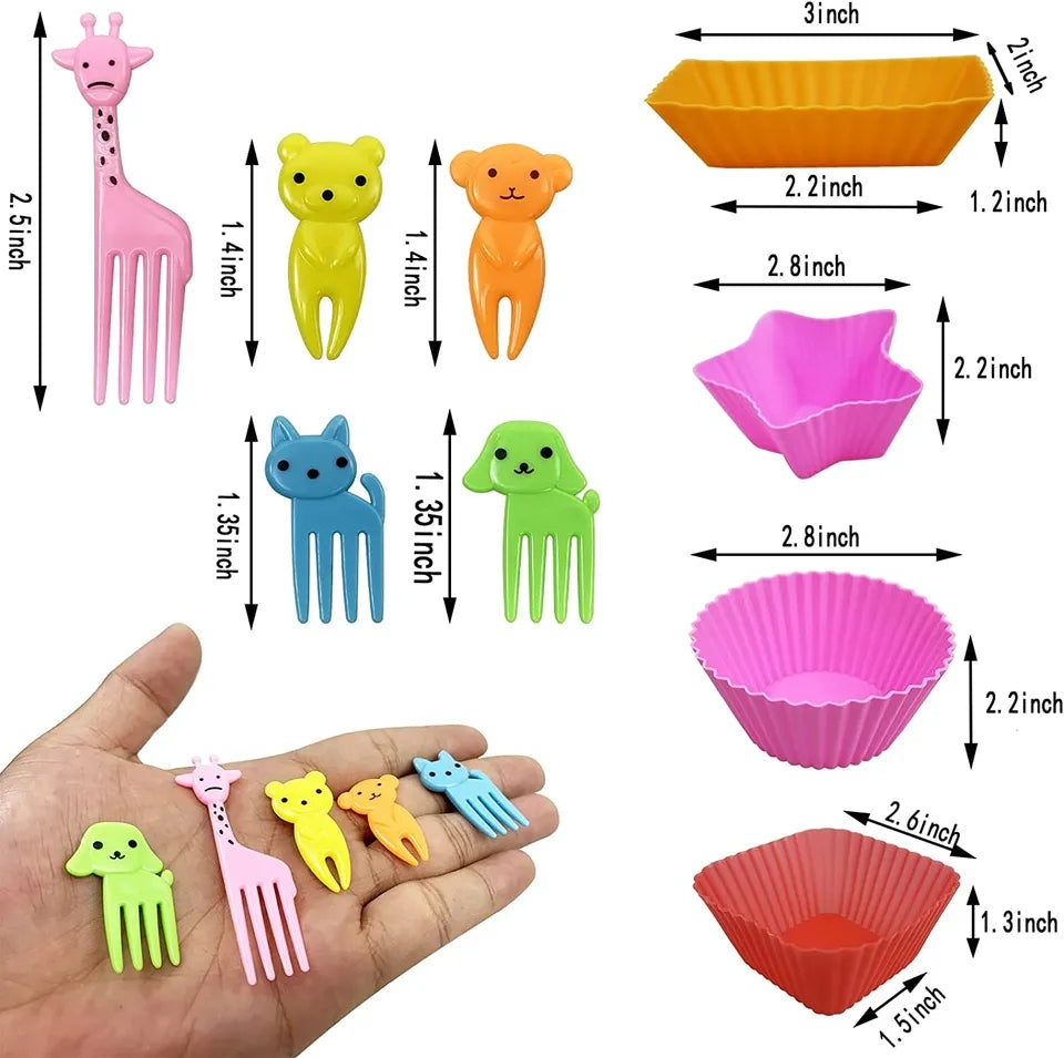 50 PIECES FRUITS FORK