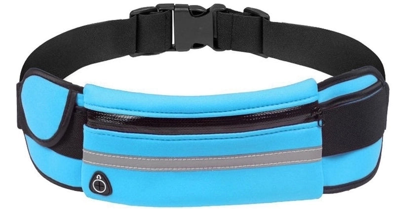 Fashion Solid Color Printing Square Zipper Fanny Pack
