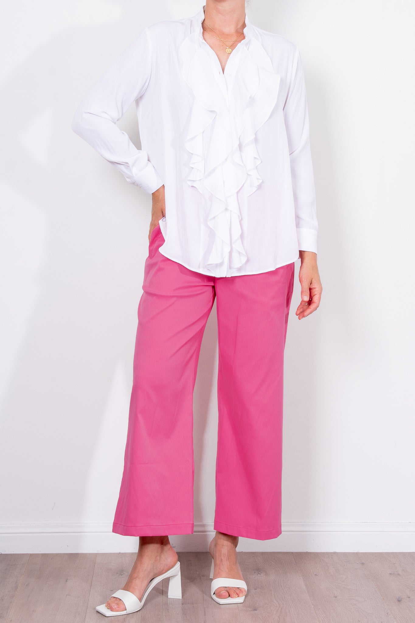 Mela Purdie Welt Pocket Pant Stretch Chintz