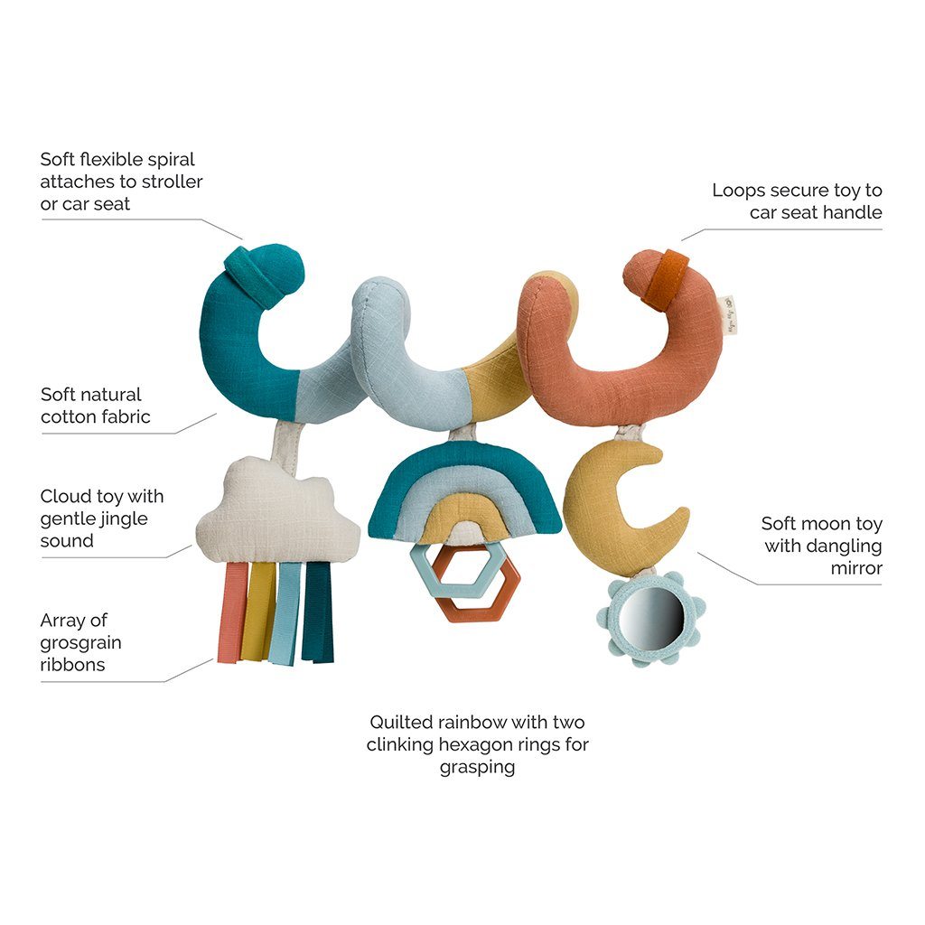 Bitzy Bespoke? Itzy Bitzy Spiral Car Seat Activity Toy