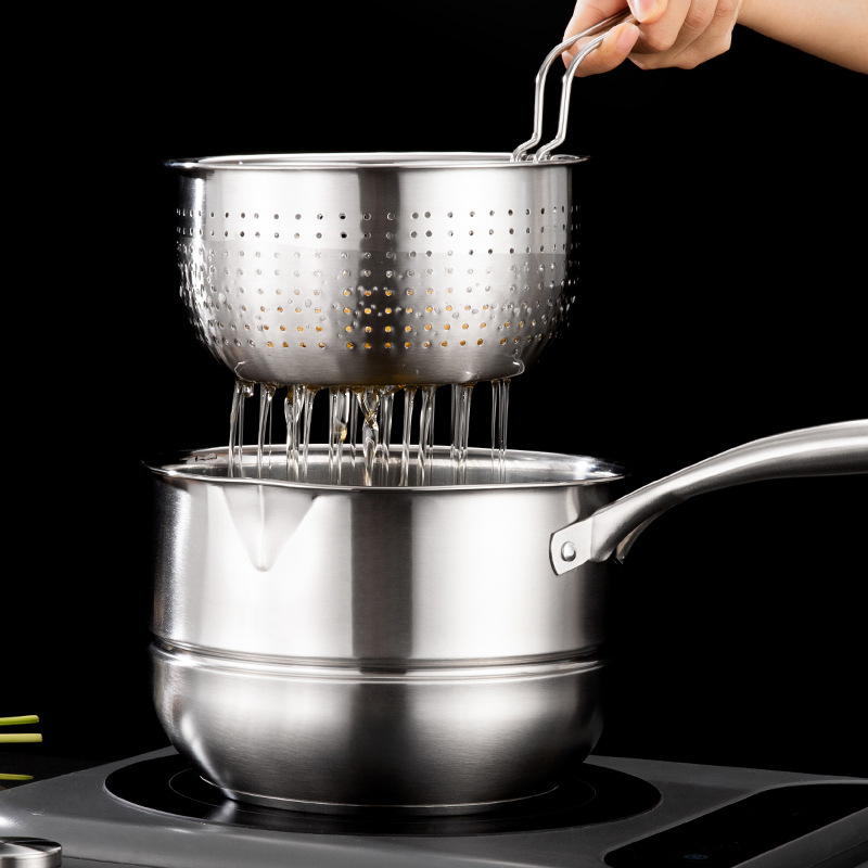 Multipurpose Stainless Steel Saucepan