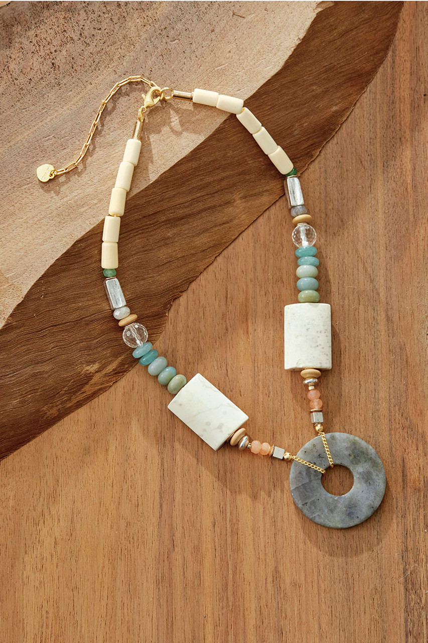 Stone Circle Necklace